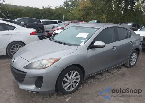 2012 Mazda Mazda3 I Touring from USA, damaged, VIN JM1BL1V71C1597007